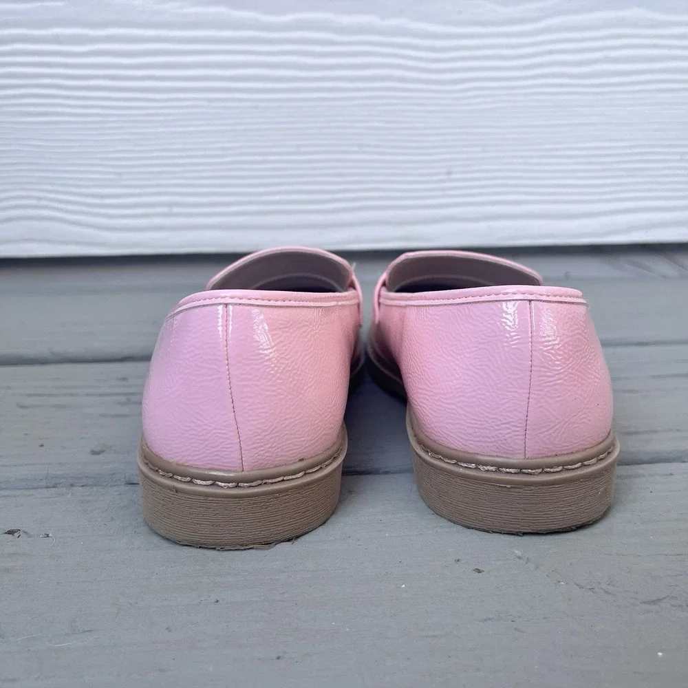 Gymboree Pink Faux Patent Loafers Classroom‎ Cutie Girls Size 2